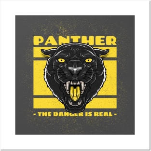 The Danger Is Real - Panther Posters and Art